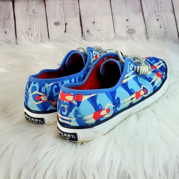 Sperry Women's Top-Sider Seacoast Swimmer Shoe Limited Edition Summer Blue 6.5 - Picture 10 of 17